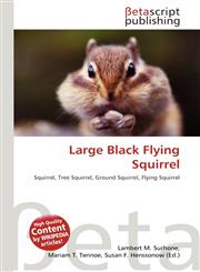 Large Black Flying Squirrel,6135334913,9786135334913