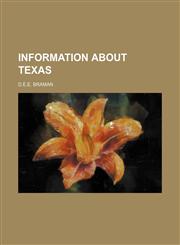 INFORMATION ABOUT TEXAS,1151153184,9781151153180