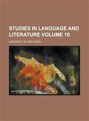 Studies in Language and Literature (3-6),1152484125,9781152484122
