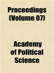 Proceedings (Volume 07),1153531801,9781153531801