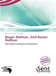 Roger Nathan, 2nd Baron Nathan,6137886484,9786137886489