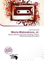 Maria Maksakova, Jr.,6138420020,9786138420026