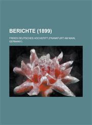 Berichte (1899),1153512653,9781153512657