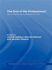 The End of the Professions?,0415143004,9780415143004