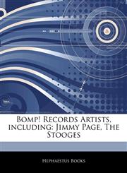 Articles On Bomp! Records Artists, including Jimmy Page, The Stooges,1243980710,9781243980717