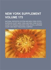 New York supplement Volume 175,1231143886,9781231143889