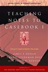 Teaching Notes to Casebook I A Guide for Faculty and Administrators,0787953938,9780787953935