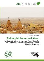 Akhlaq Mohammed Khan,6139932181,9786139932184