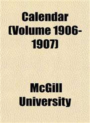 Calendar (Volume 1906-1907),1151942413,9781151942418