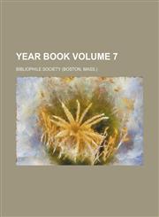 Year book Volume 7,1236189787,9781236189783