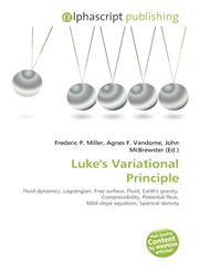 Luke's Variational Principle,6132600787,9786132600783