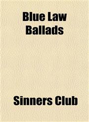 Blue Law Ballads,1151344591,9781151344595