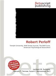 Robert Perloff,613482058X,9786134820585