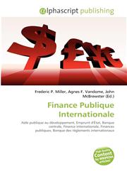 Finance Publique Internationale,6134398497,9786134398497