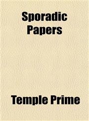 Sporadic Papers,1152806629,9781152806627