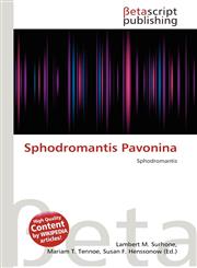Sphodromantis Pavonina,6137651746,9786137651742
