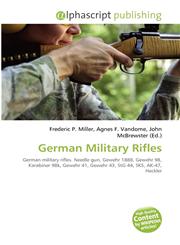 German Military Rifles,6130055196,9786130055196