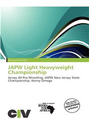 JAPW Light Heavyweight Championship,6138058674,9786138058670