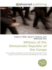 Military of the Democratic Republic of the Congo,6130089104,9786130089108