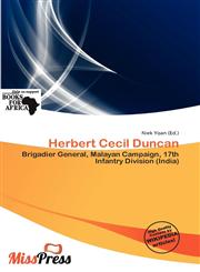 Herbert Cecil Duncan,6137382028,9786137382028