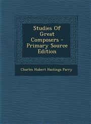 Studies of Great Composers - Primary Source Edition,1294931237,9781294931232