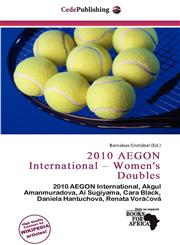 2010 AEGON International - Women's Doubles,6136543966,9786136543963