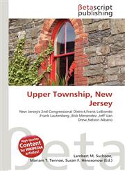 Upper Township, New Jersey,613613277X,9786136132778