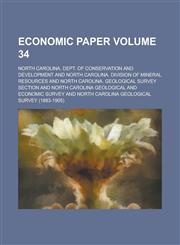 Economic Paper Volume 34,123689930X,9781236899309