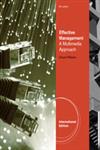 Effective Management 5th Edition,1111531684,9781111531683