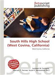 South Hills High School (West Covina, California),6135099779,9786135099775