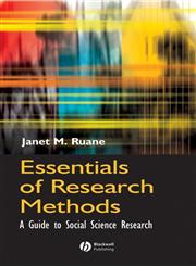 Essentials of Research Methods A Guide to Social Science Research,0631230491,9780631230496