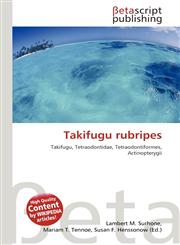 Takifugu rubripes,6135010557,9786135010558