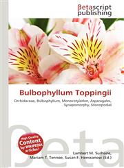 Bulbophyllum Toppingii,6136337339,9786136337333