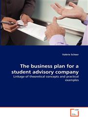 The business plan for a student advisory company,3639228987,9783639228984