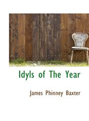 Idyls of The Year,1110677103,9781110677108