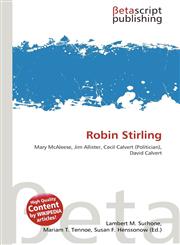 Robin Stirling,613609097X,9786136090979
