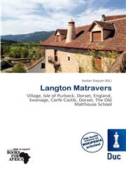 Langton Matravers,620175119X,9786201751194