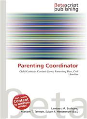 Parenting Coordinator,6133142812,9786133142817