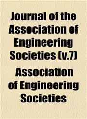 Journal of the Association of Engineering Societies (v.7),1152980920,9781152980921