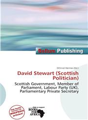 David Stewart (Scottish Politician),6138441567,9786138441564