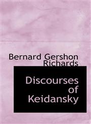 Discourses of Keidansky,1116835908,9781116835908