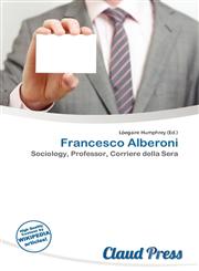 Francesco Alberoni,6136987961,9786136987965