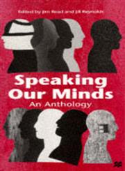 Speaking Our Minds An Anthology,0333678508,9780333678503