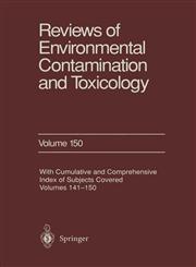 Reviews of Environmental Contamination and Toxicology Continuation of Residue Reviews,0387948856,9780387948850