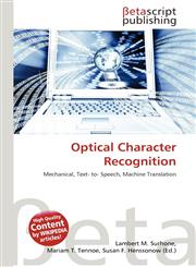Optical Character Recognition,6131396507,9786131396502