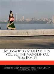 Bollywood's Star Families, Vol. 26 The Mangeshkar Film Family,1171121474,9781171121473