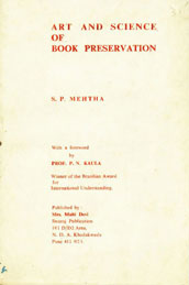 Art and Science of Book Preservation
