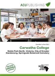 Carwatha College,6136878763,9786136878768