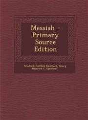 Messiah - Primary Source Edition,1295008483,9781295008483