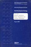 Draft Development Strategy : National Water Management Plan Project Annex H : Institutions; Annex I : Regulatory and Economic Instruments Vol. 7